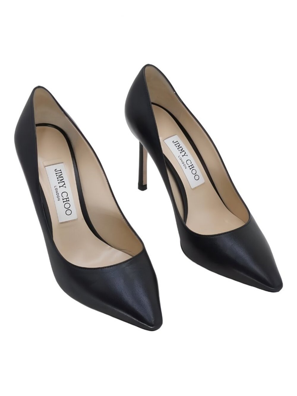 Jimmy Choo Romy Black Pointed Toe Pumps Size 7M EU 37